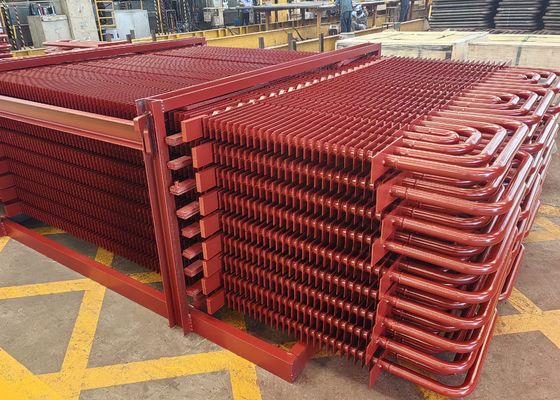 Economizer coils — Nordic Boilers Dubai facility